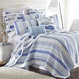 Levtex Home - Catalina Quilt Set - King/Cal King Quilt (106x92in.) + Two King Pillow Shams (36x20in.