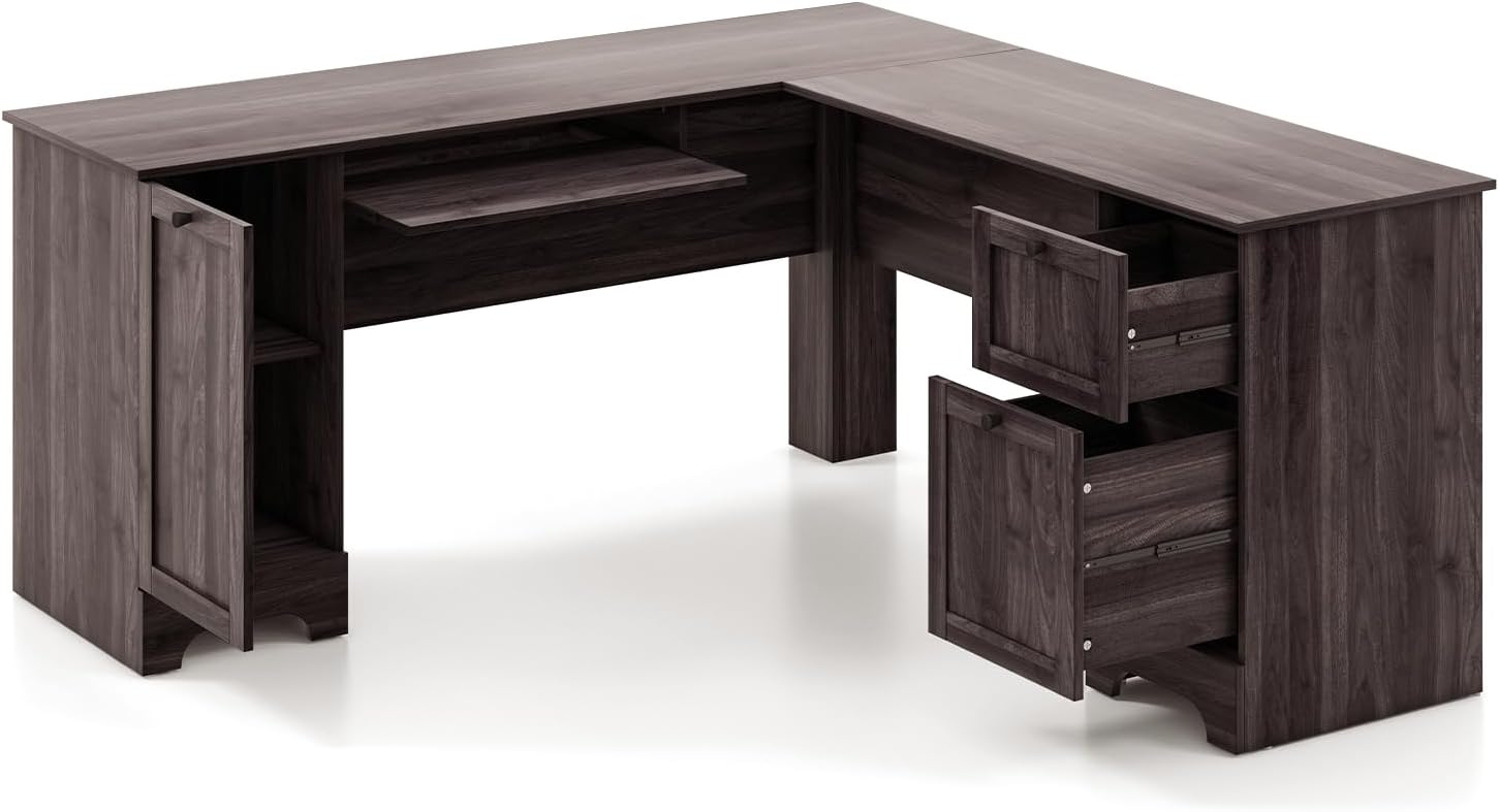 L-Shaped Computer Corner Desk