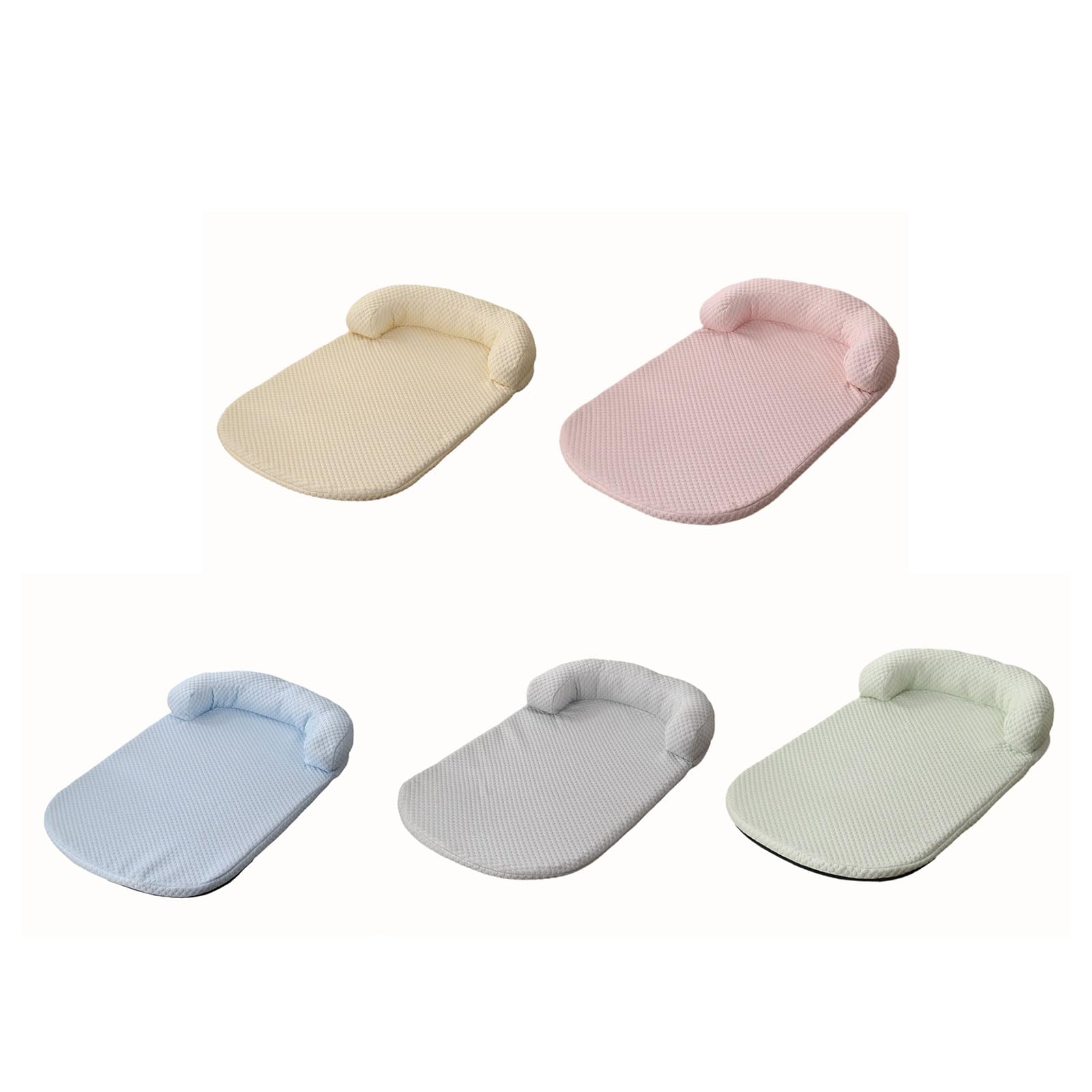 Tapis pour animal domestique toutes saisons avec rembourrage en coton PP lavable en machine Design pliable pour chiens et chats Lit confortable lavable pour chien