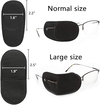 Eye Patches for Adults Kids Eye Patch for Glasses Treat Lazy Eye Amblyopia Strabismus for Left or Right Eyes