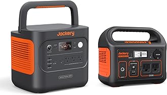 Explorer 2000 v2 Portable Power Station with Explorer 300, 2042Wh LiFePO4 Battery, 2200W Solar Generator, USB-C PD 100W Fast Charging for Camping, Home Use(Solar Panel Optional)