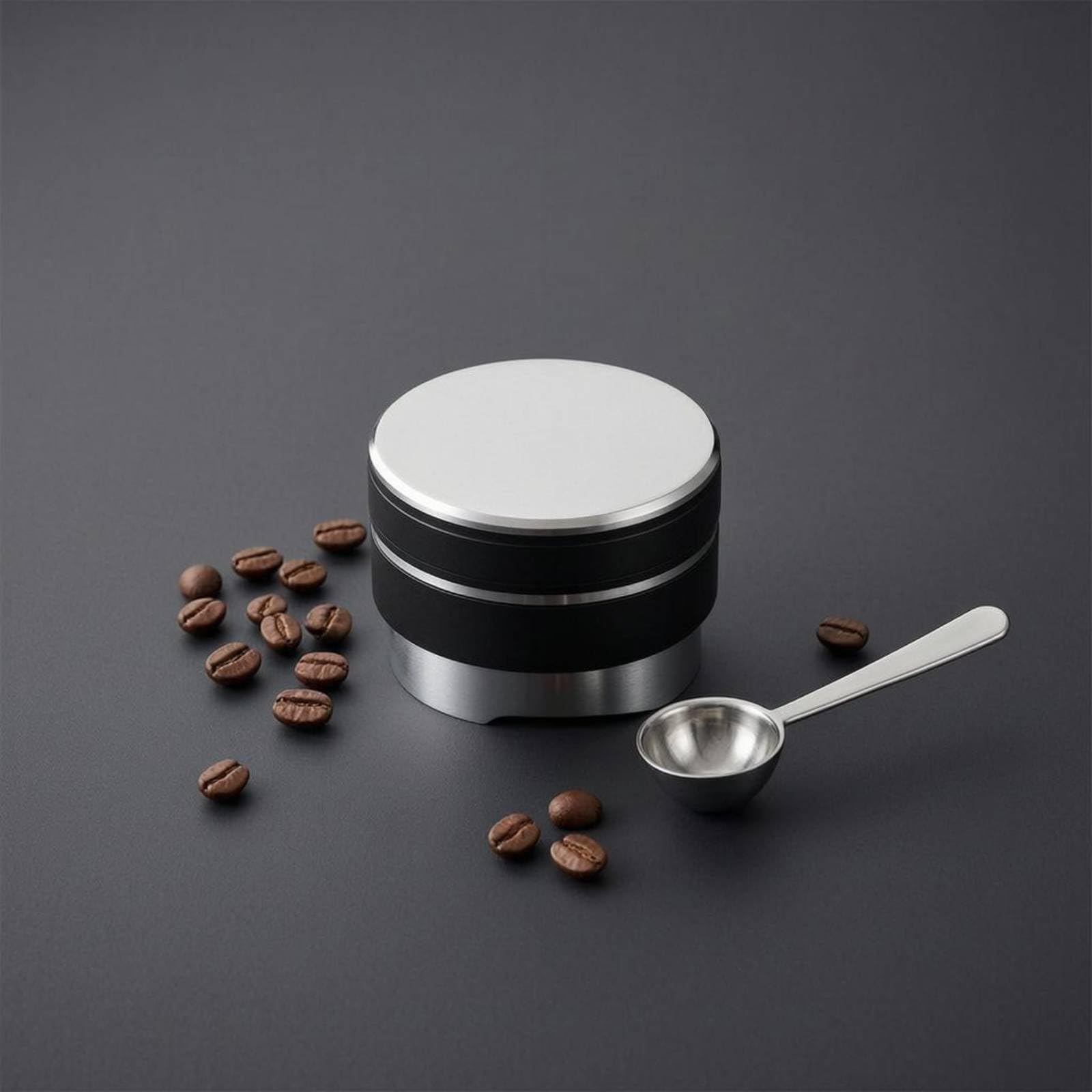 Coffee Distributor Répartiteur de Café Distributeur Accessoire Espresso Acier Inoxydable 304 et Alliage d'Aluminium Guidage Fluide des Grains Moulus, 51mm