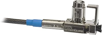 Noble Locks TZ04T Compact Wedge Lock with Barrel Key for Dell Latitude Laptops
