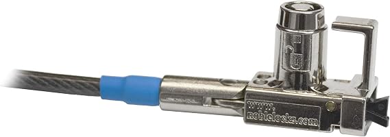 Noble Locks TZ04T Compact Wedge Lock with Barrel Key for Dell Latitude Laptops