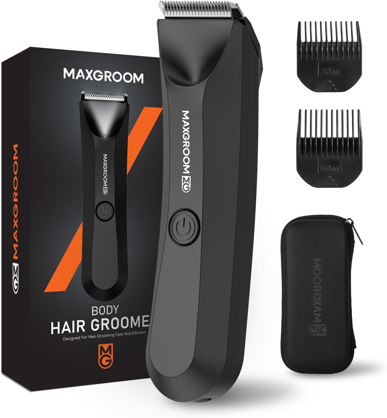 Manscape Body Hair Trimmer for Men, IPX7 Waterproof Pubic & Groin Hair Trimmer- Electric Ball Shaver with LED Light, Ceramic Blade, USB Rechargeable & Travel Pouch Manscape Body Hair Trimmer for Men, IPX7 Waterproof Pubic & Groin Hair Trimmer- Electric Ball Shaver with LED Light, Ceramic Blade, USB Rechargeable & Travel Pouch