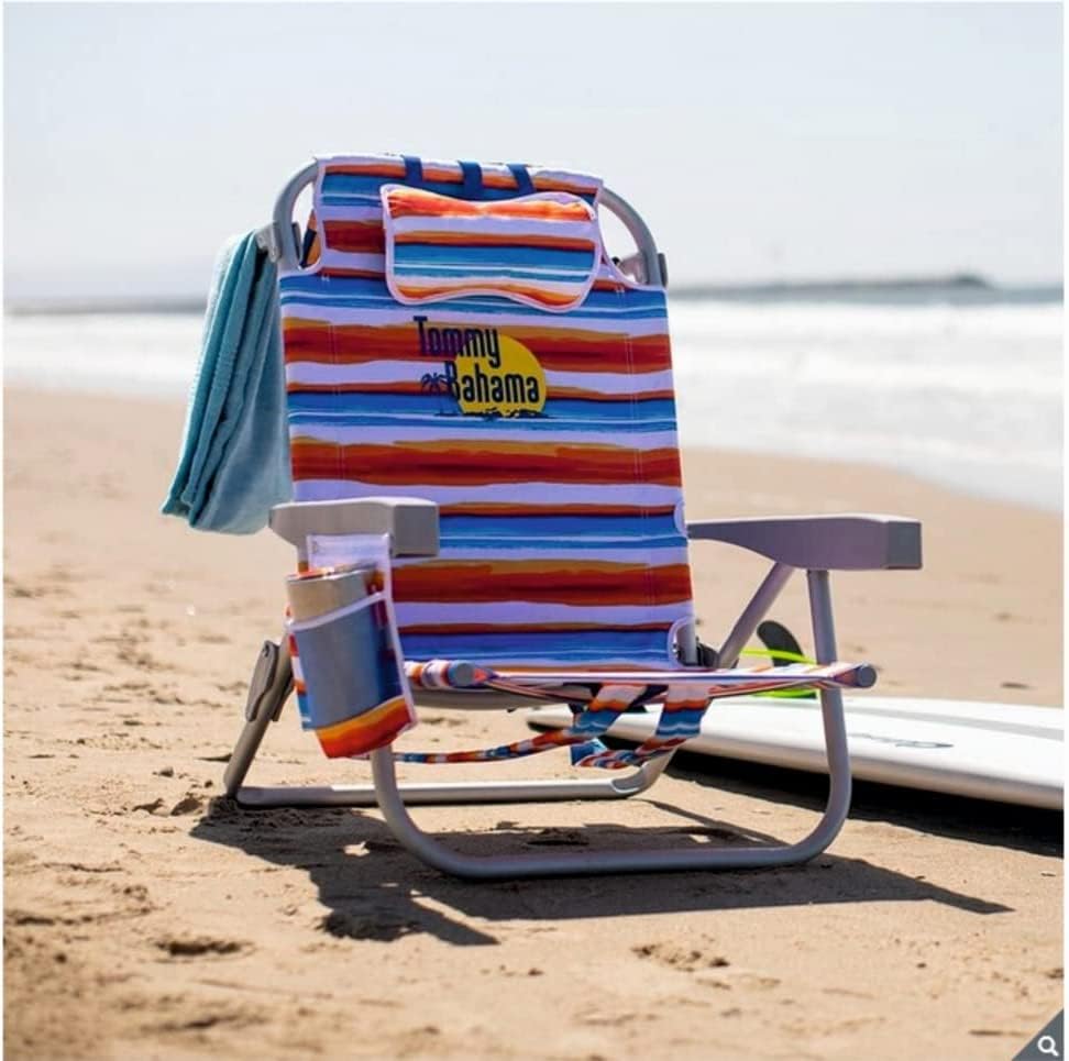 Amazon｜Tommy Bahama ストライプビーチチェア マルチカラー 70cm