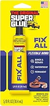Fix-All Adhesive – Multi-Purpose Solvent Glue & Sealer, 1 oz Tube – Bonds and Repairs Wood, Fabric, Brick, Canvas, and Concrete