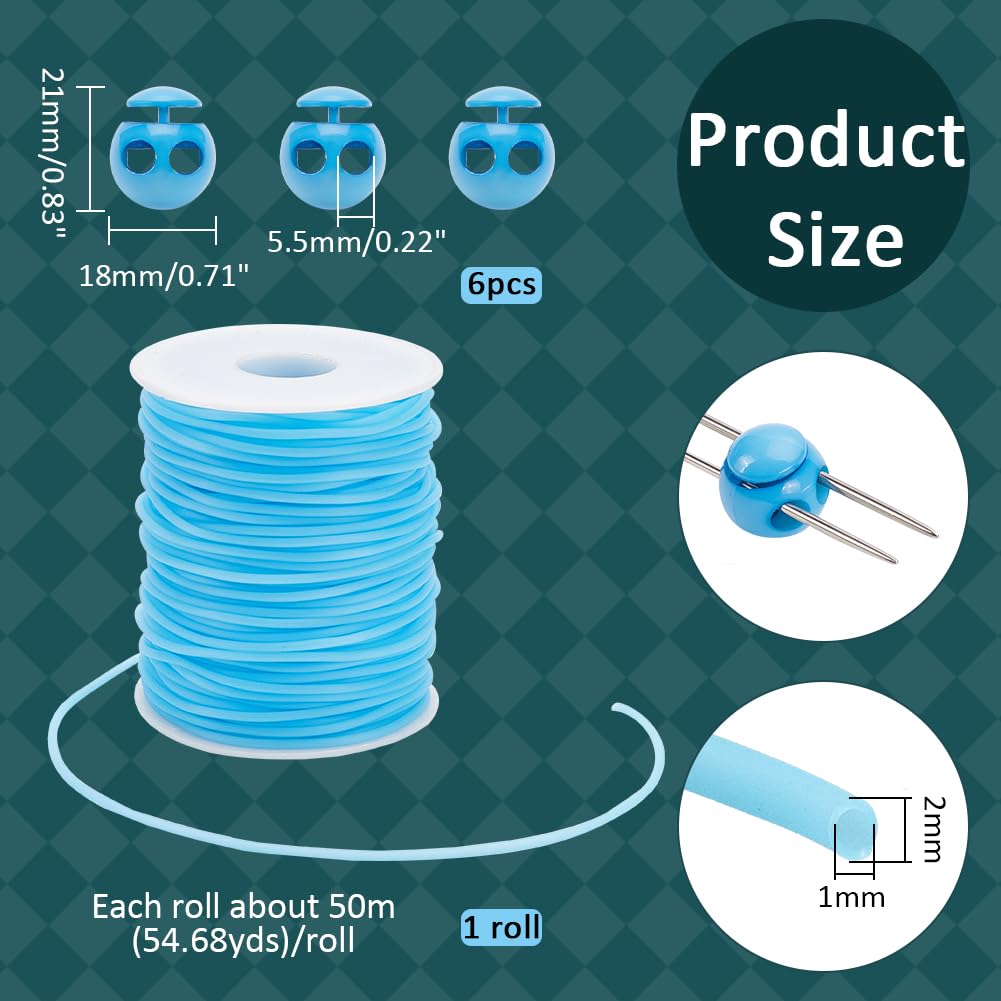 NBEADS 55 Yards/50m Stitch Keeping Cords - Image 2