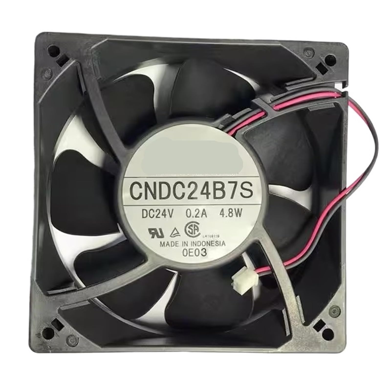 Lzikkgki One Color Cndc24b7s Dc 24V 0.2A 120X120x38mm 2-Wire Cooling Fan
