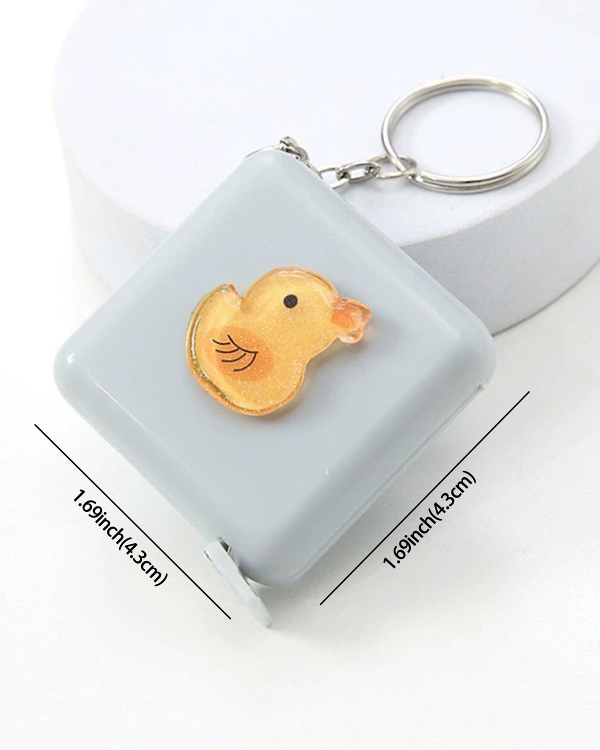 Measure Soft Retractable Tape Measuring for Body Sewing Cloth Ruler Sewing Metric and Imperial Dual Sided Scales DJA1207-03