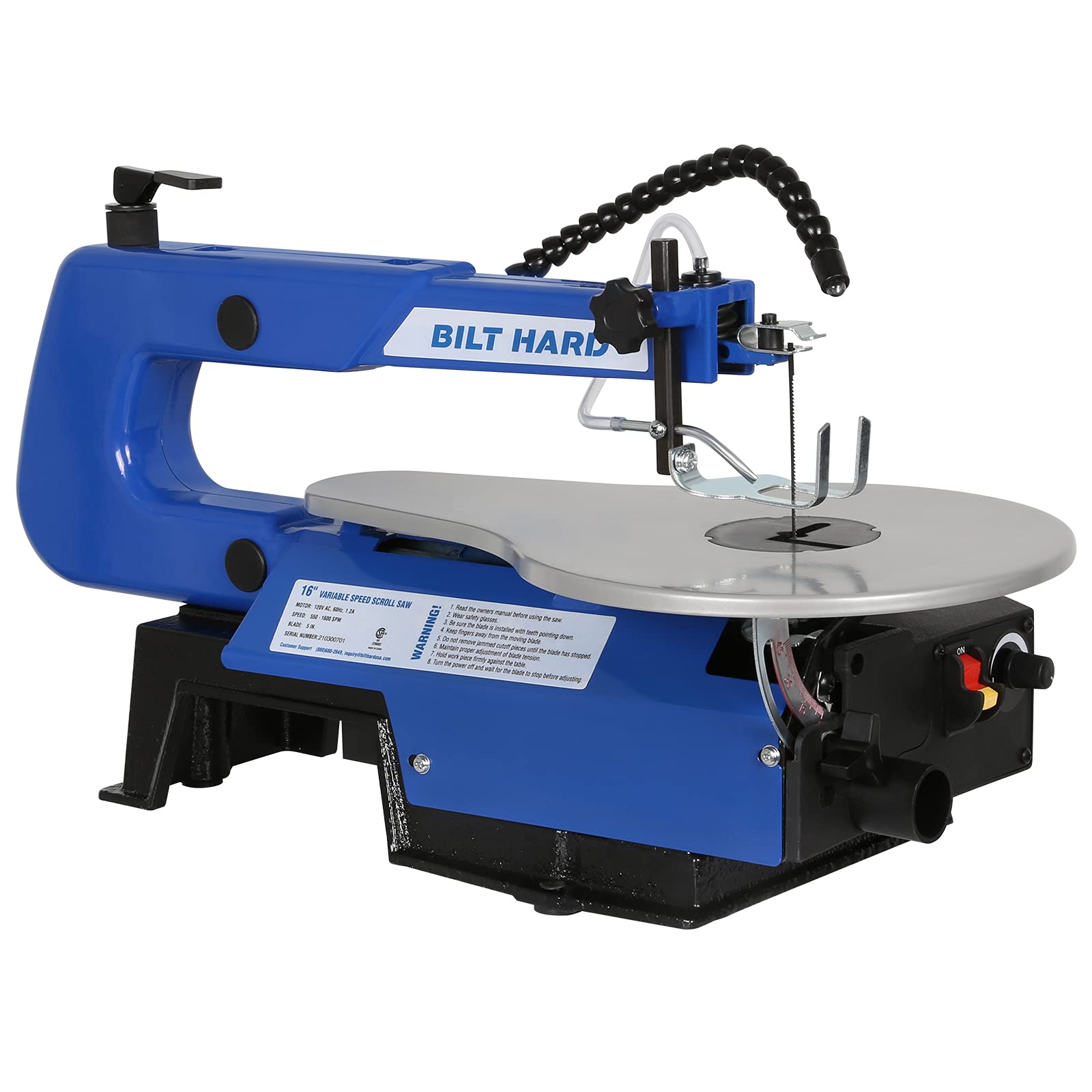 Buy BILT HARD 16inch Scroll Saw, Variable Speed Scroll Saw with Two
