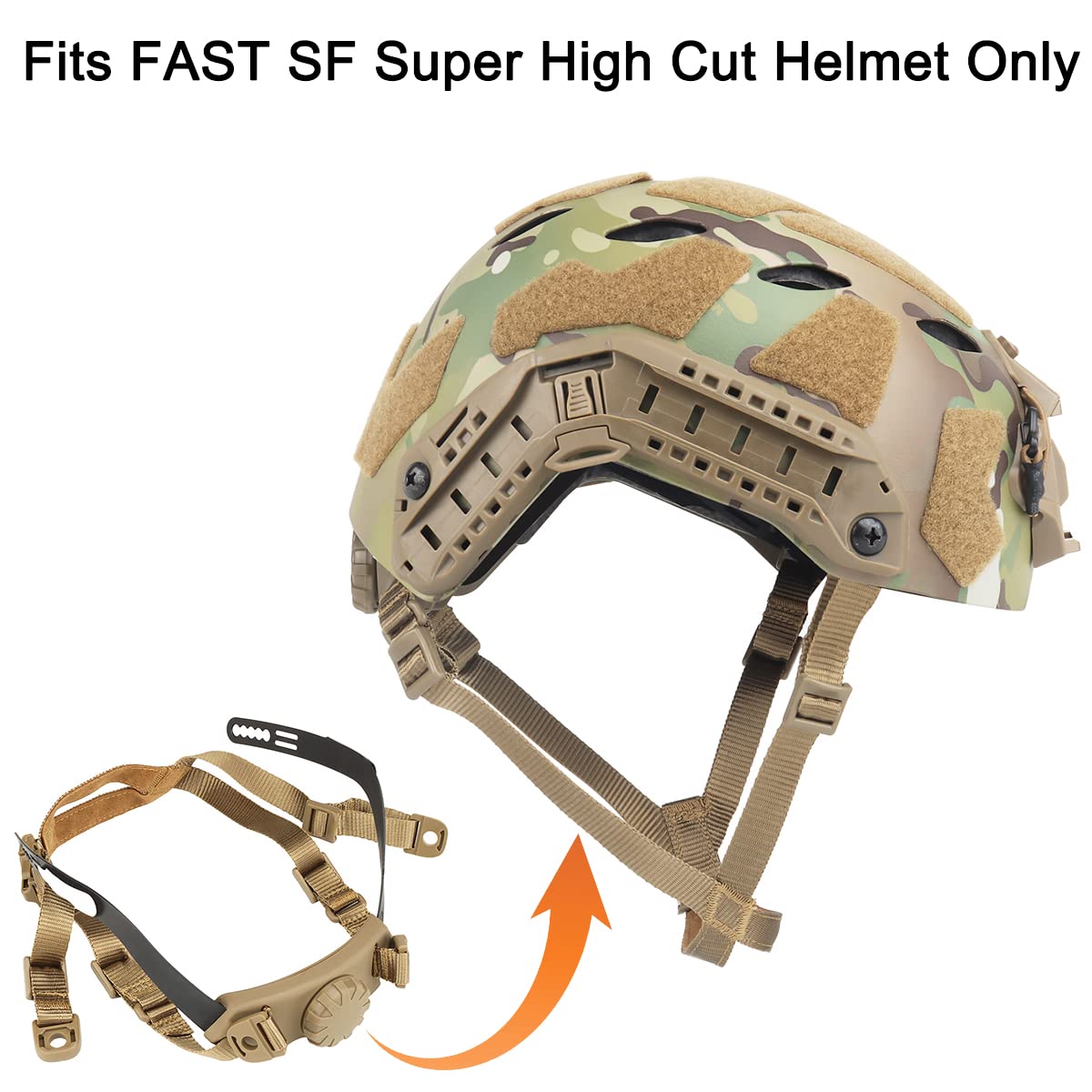 Amazon.co.jp: SeeboJK FAST SF スーパーハイカットヘルメット用
