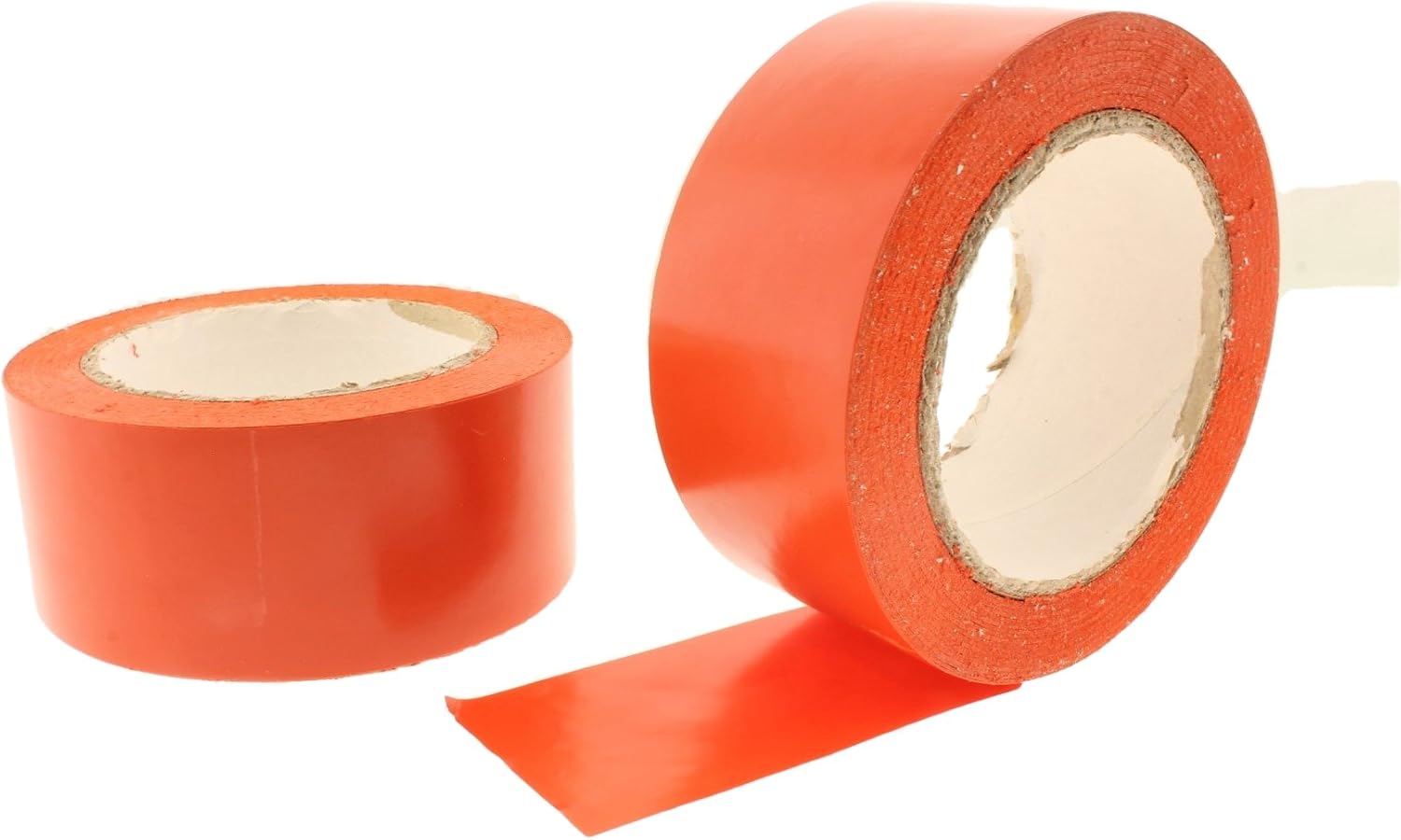 2pk 2" Orange Durable Rubber Adhesive PVC Vinyl Sealing Coding Warning OSHA Caution