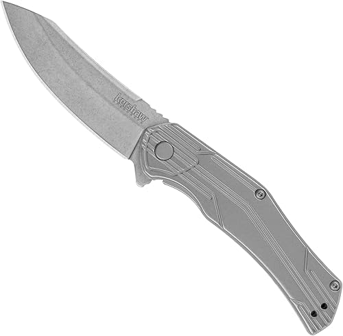 Miniatura 5 de Kershaw Cuchillo de bolsillo Husker: 3 "8Cr13MoV Hoja de acero inoxidable: carpeta asistida Cuchillo de apertura: EDC, cuchillo al aire libre