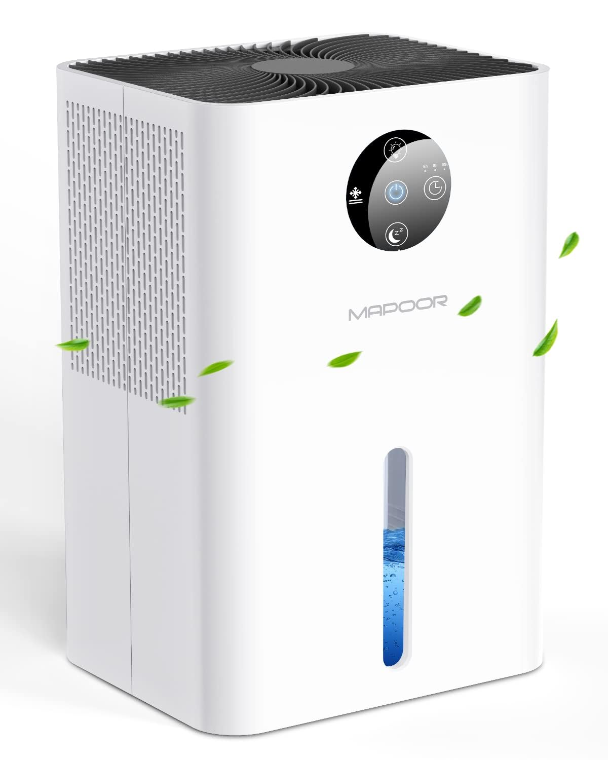 Dehumidifiers for Home, 63oz Dehumidifiers for Room with Auto Shut Off, Sleep Mode, Auto Defrosting, Efficient Quiet Portable Small Dehumidifier for Basement, Bathroom, Bedroom, Closet, RV