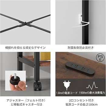 Amazon.co.jp: MoonMeguri キッチン収納 キッチンツールラック