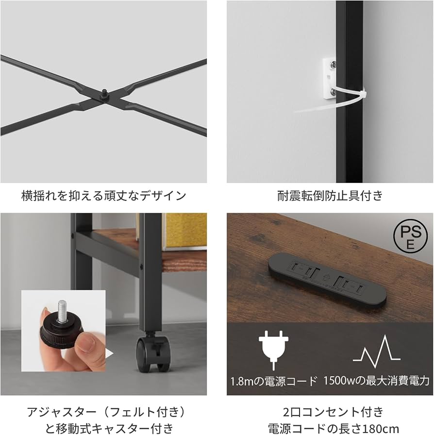 Amazon.co.jp: MoonMeguri キッチン収納 キッチンツールラック
