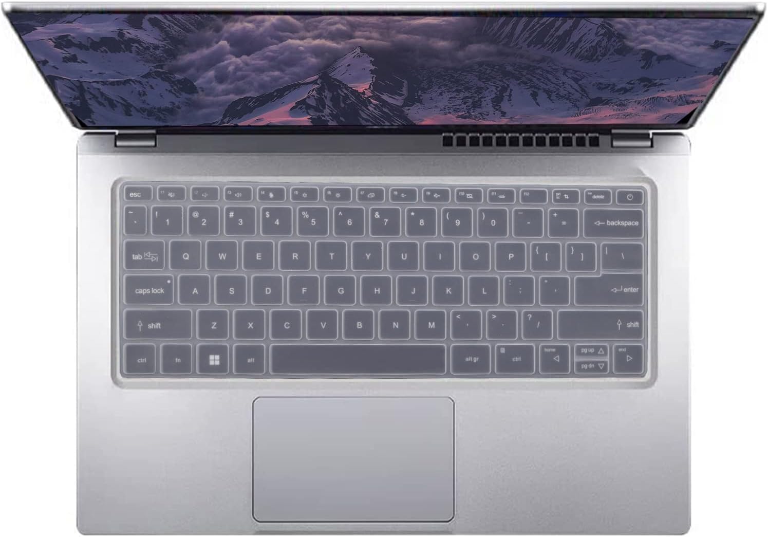 iFyx Silicone Keyboard Skin Cover for Aspire 5 14” Laptop A514-56, Acer Aspire Vero 14” Laptop AV14-52P (2023) (Transparent) (B0CWLL4ZM5) Amazon Price History, Amazon Price Tracker