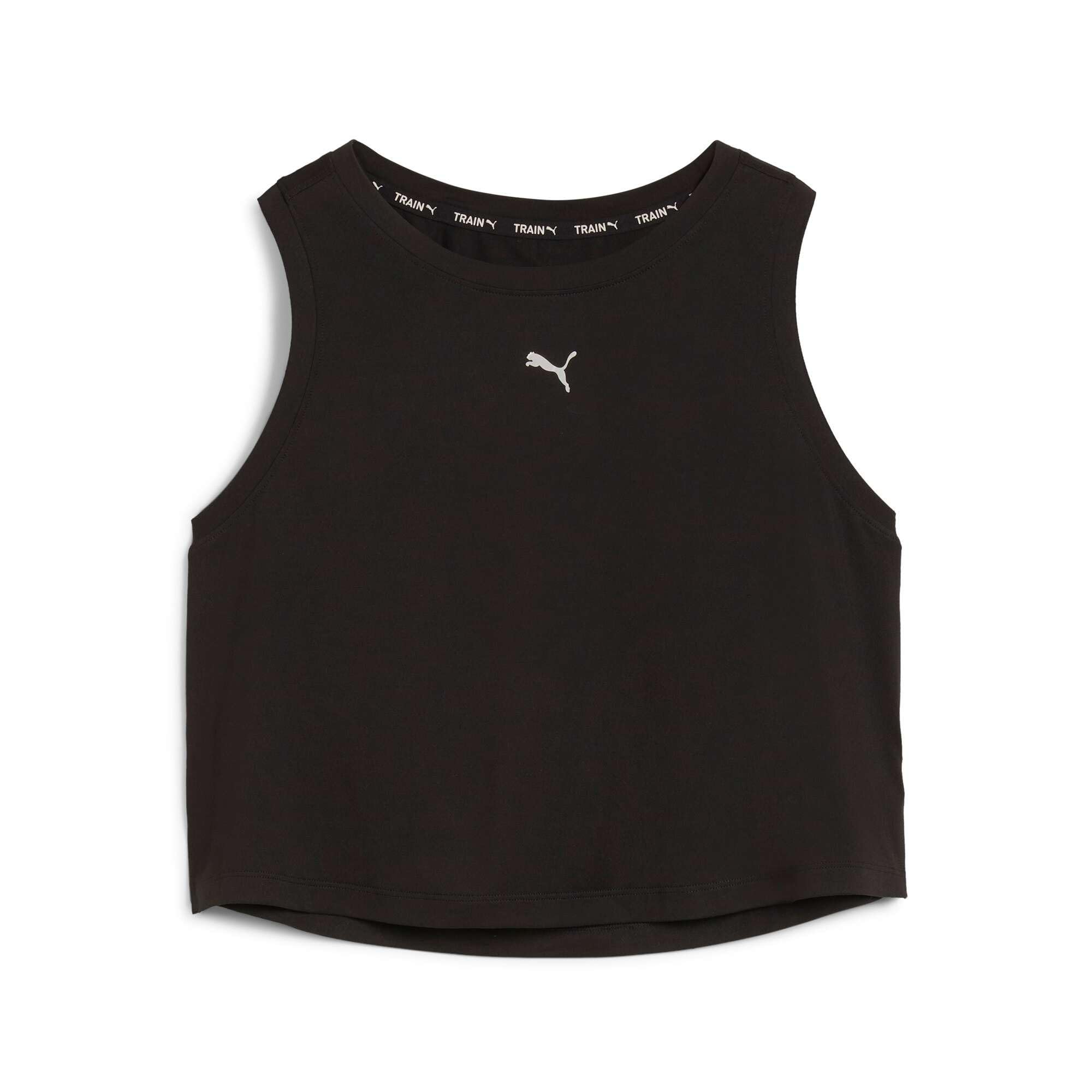 PUMA CLOUDSPUN Sleeveless Tank - Short Puma Black
