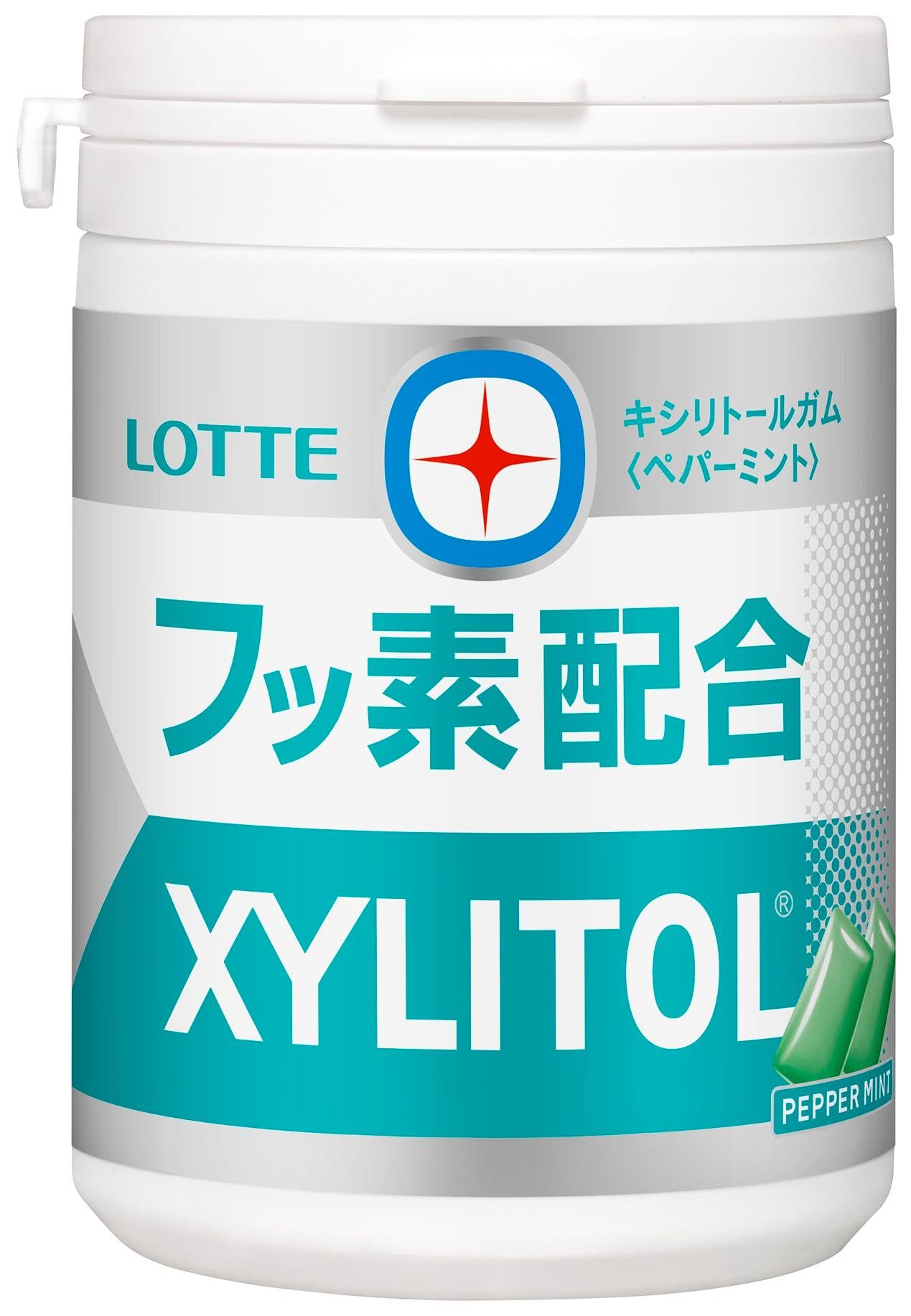 Amazon | ロッテ キシリトールガム＋フッ素スリムボトル 125g