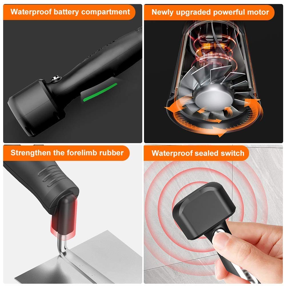 Macchina per piastrellatura elettrica, Strumento di livellamento Automatico per Piastrelle Portatile - Cazzuola per intonacatori - Cazzuola per intonacatura in Acciaio Inossidabile PRO - Cazzuola PE