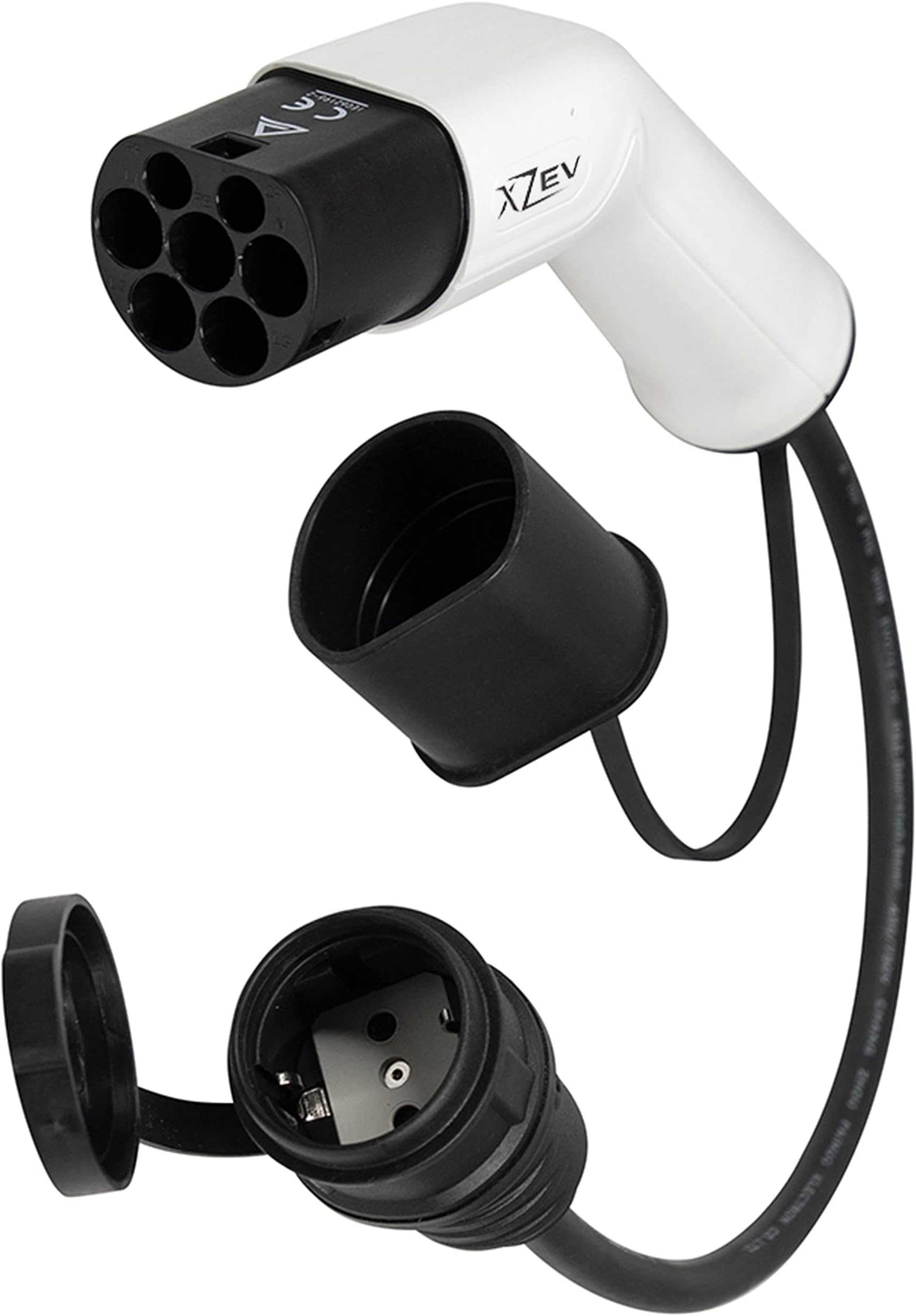 Caricabatteria Da Auto DC 12V 2A Cavo Di Alimentazione Universale Da 5