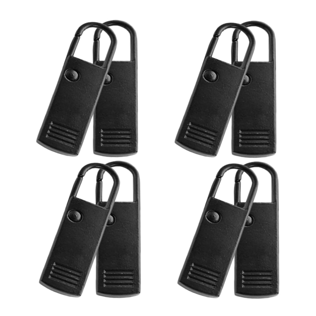 Alipis 40 Piezas Tirador de la cremallera zipper tankinis tirador de cremallera de repuesto reemplazo de de chaqueta pestaña de la del abrigo de ropa Metal