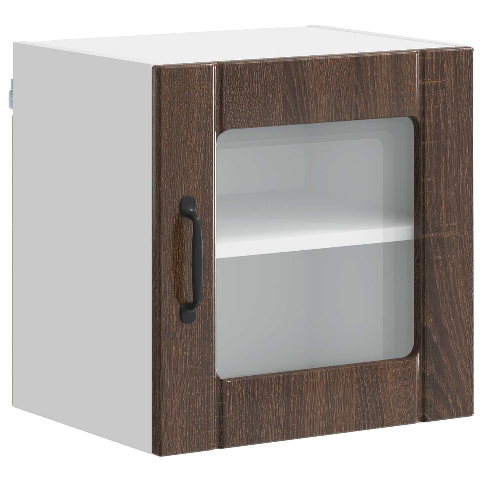 Habillage lave-vaisselle moderne Lucca chêne marron 40 cm au design haut de gamme