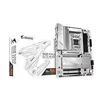 GIGABYTE B650 AORUS ELITE AX ICE Scheda madre – Supporta CPU AMD Ryzen 9000, VRM digitale a 12+2+2 fasi, fino a 8000 MHz DDR5 (OC), 1xPCIe 5.0 + 2xPCIe 4.0 M.2, Wi-Fi 6E, LAN 2.5GbE, USB 3.2 Gen 2×2