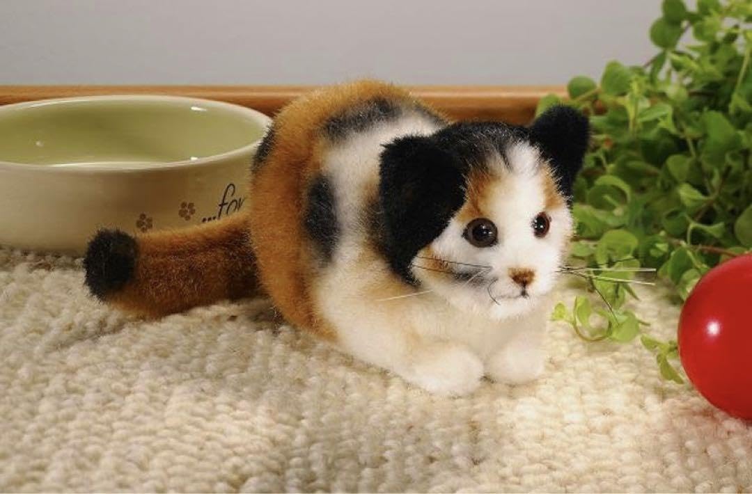 ケーセン　三毛猫　ぬいぐるみ　ネコ　kosen 楽天市場】ケーセン Koesen ぬいぐるみ 猫 ミニ 三毛