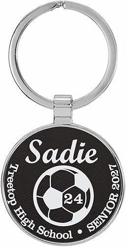 Regalos de fútbol para personas mayores, llavero de fútbol senior, regalo de noche de fútbol para personas mayores, llavero de fútbol, regalos de