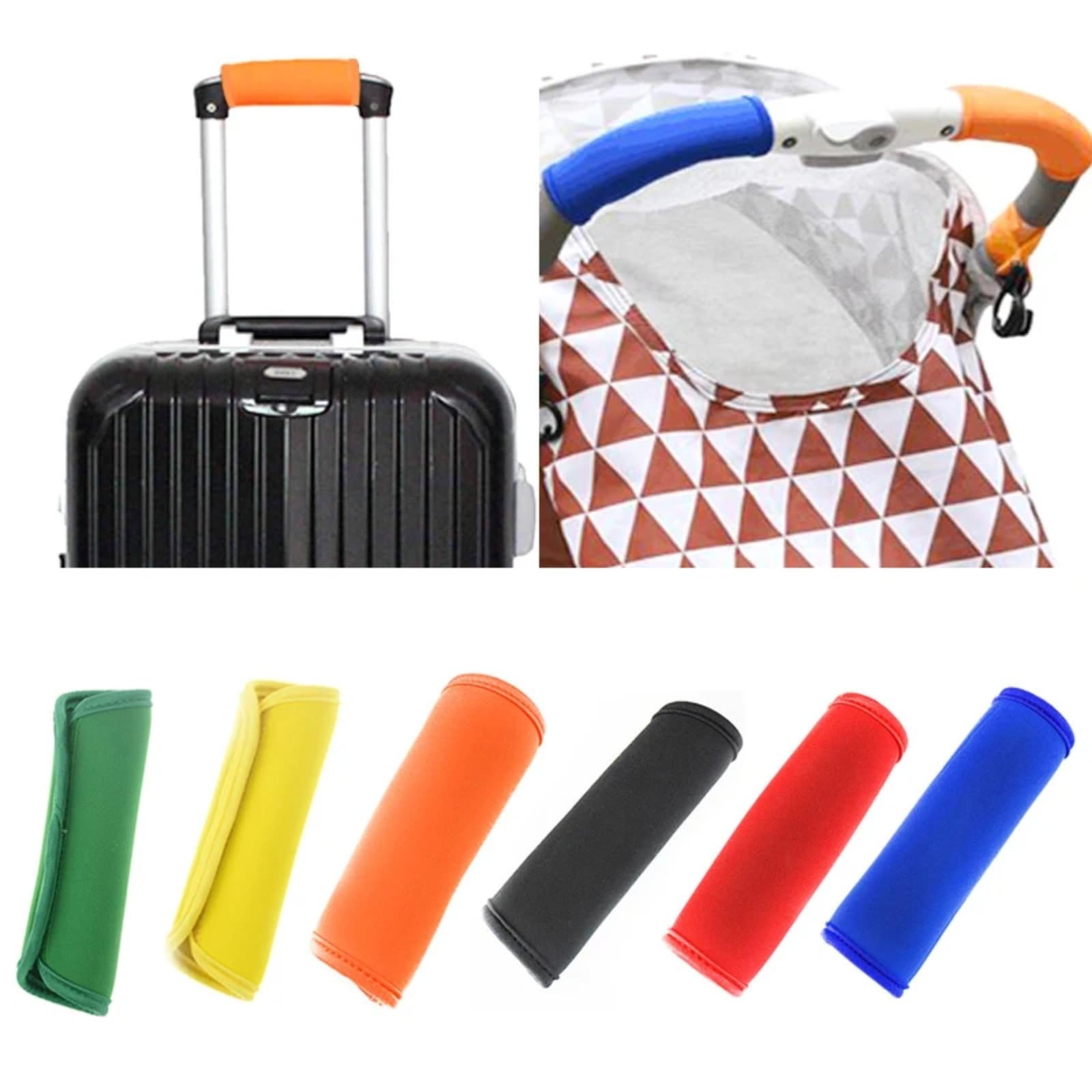 Personalized Luggage Handle Wrap Tag - Customized Name