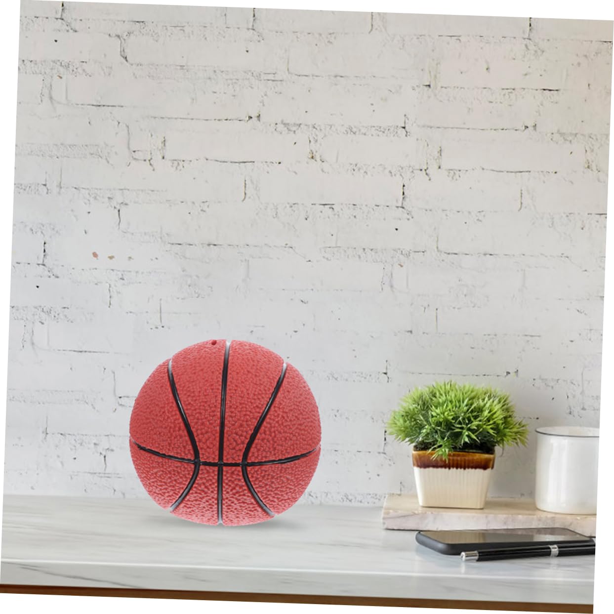 UPKOCH Salvadanai per Adulti in Vinile con Design a Forma di Basket Vaso Decorativo per Il Risparmio