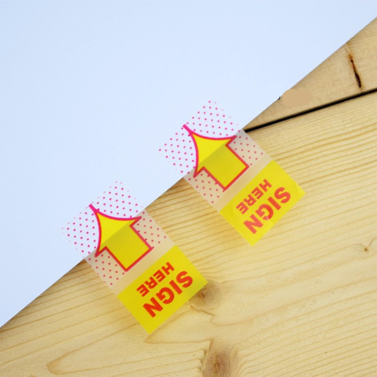 Yuelulala 1200pcs/24 Pack Sign Here Stickers - Image 3