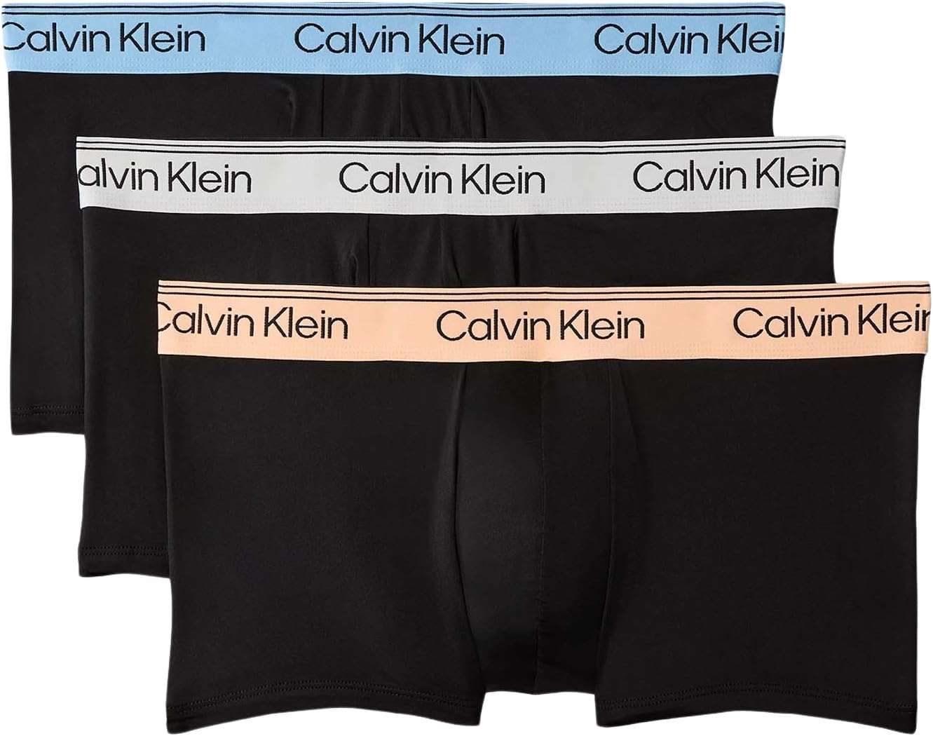 Calvin Klein - Men's Trunks - Low Rise - Microfibre Stretch - Black