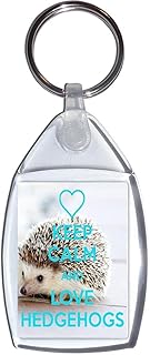 Keep Calm and Love Hedgehogs - Keyring