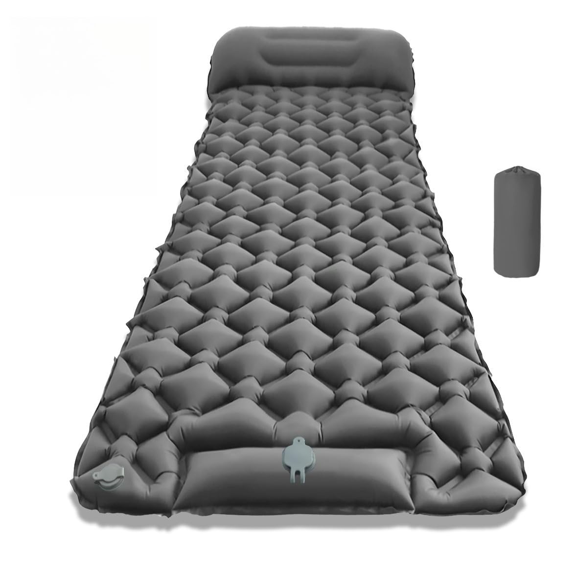 YUNTA Inflatable Mattress Camping Sleeping Pad (gray)