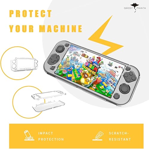 Miniatura 5 de Switch Lite - Kit de accesorios 12 en 1 para consola Nintendo Switch Lite, paquete de mini base de carga, auriculares, funda protectora, bolsa de