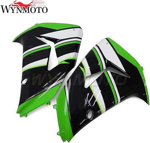 Miniatura 8 de Kit de carenado rojo verde negro apto para Kawasaki ZX-10R Ninja 2006 2007 06 07 ZX10R ABS molde de inyección de plástico motocicleta carrocería
