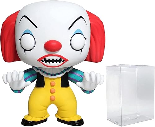 POP Horror Stephen Kings It - Figura de vinilo de Pennywise payaso Funko Pop Con funda protectora compatible de caja pop