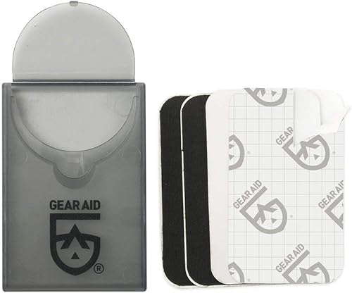 Miniatura 3 de GEAR AID Tenacious Tape - Mini parches con adhesivo de pelar y pegar para arreglar agujeros y desgarrones en ropa de invierno, chaquetas acolchadas