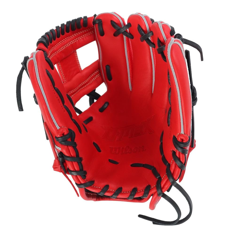 ウィルソン少年軟式グローブ内野手用D-Maxデュアル Jr WBW101828 WILLSON 刺繍サービス 少年軟式グローブ 内野手用 ウィルソン D