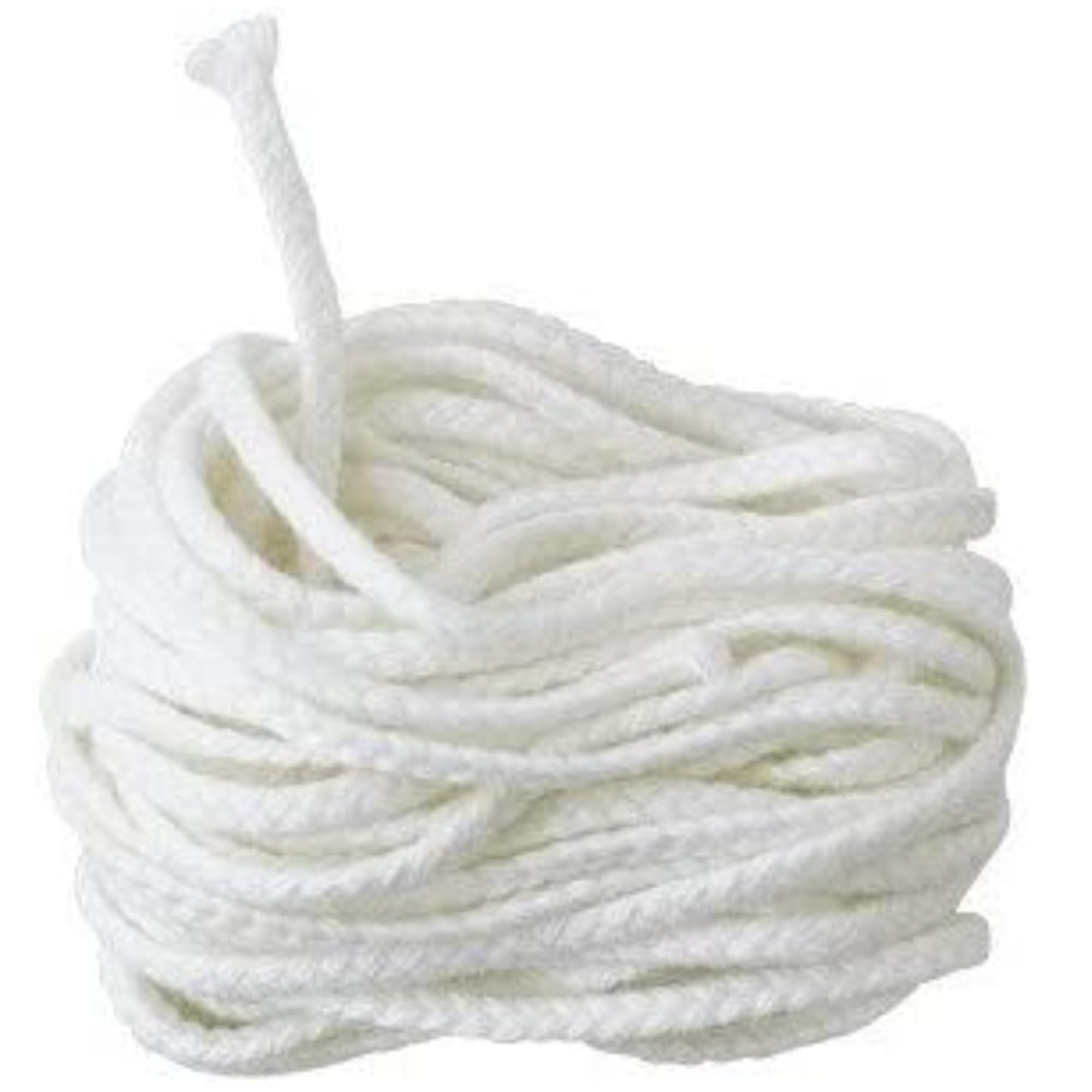 Ilmkerze® Docht Kerzendocht für Kerzen bis 11 cm Durchmesser Länge 5 m | 100% Baumwolle | geeignet für Bienenwachs, Paraffin, Sojawachs, Rapswachs und viele andere Wachse DIY