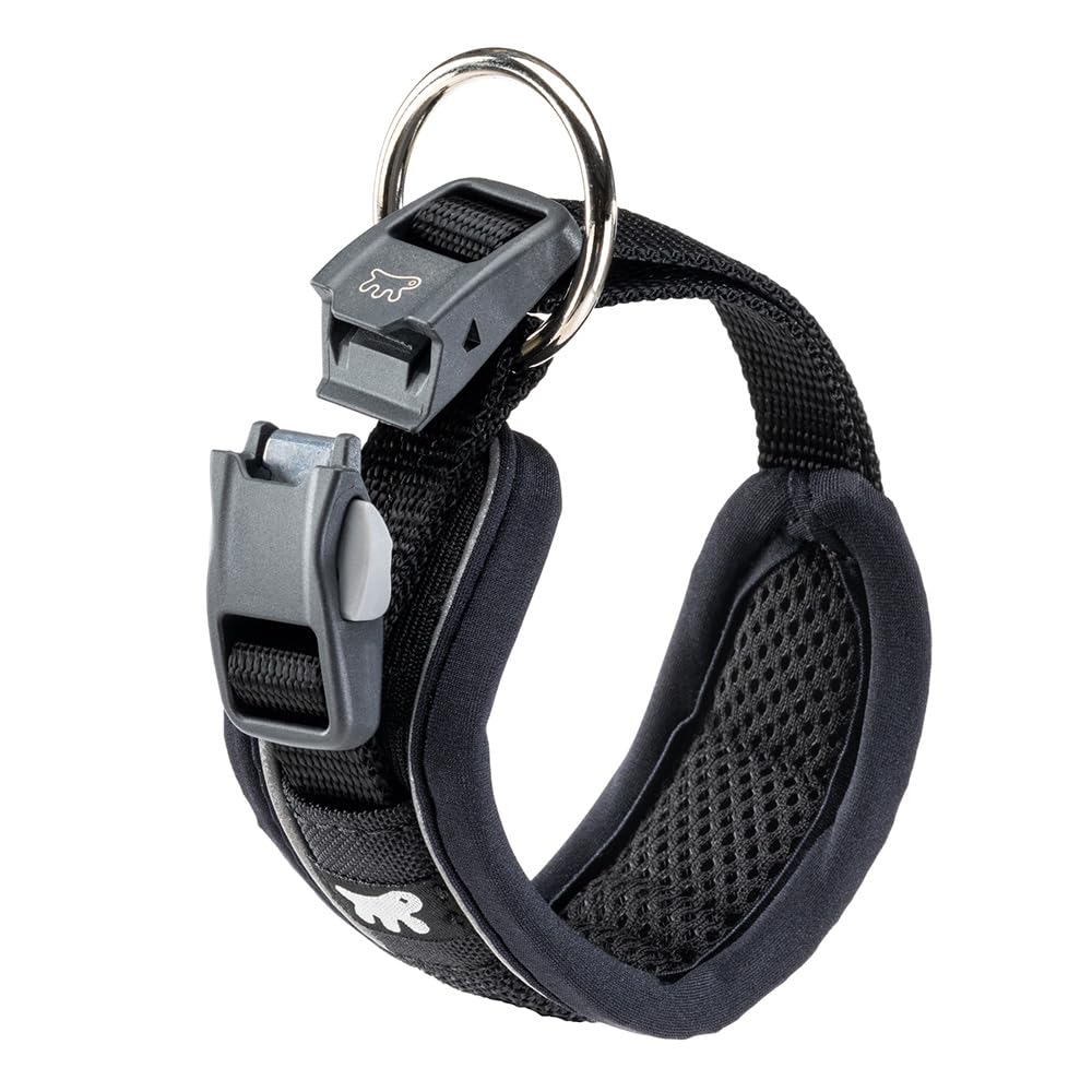 Ferplast Dog Collar GENIUS C15/35, Reflective, Breathable, Adjustable, Quick Release Magnetic Closure - Image 2