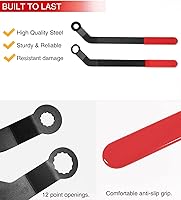 Vista 6 de Juego de 2 llaves tensoras de correa serpentina 1016 para todos los Mini Cooper 2007+ con motores N12, N14, N16, N18