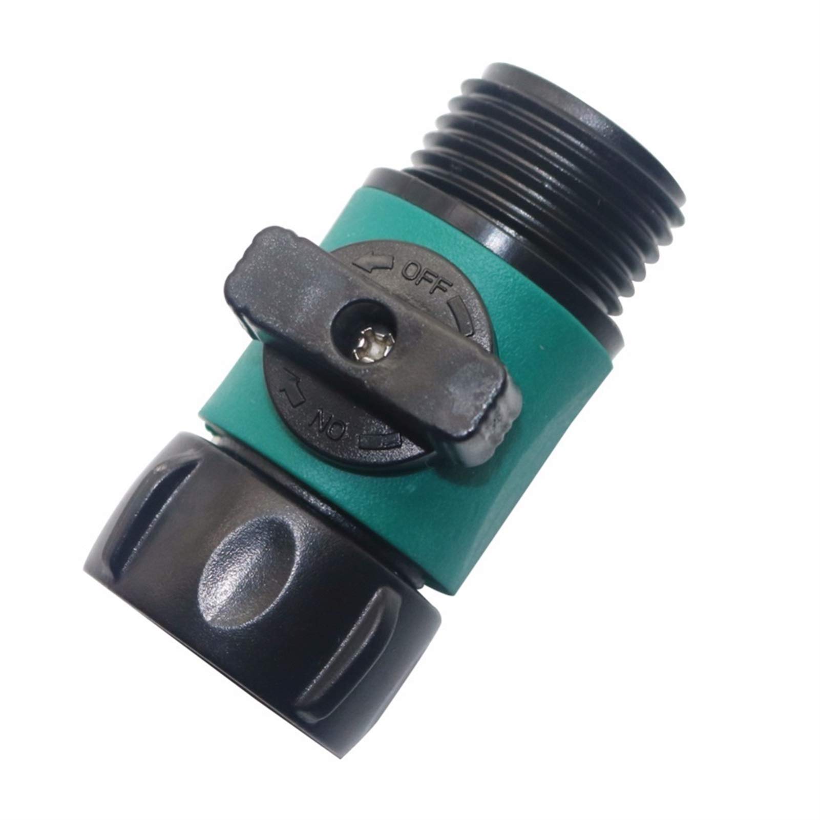 Adaptador de Conector de Manguera, 5 Uds., Válvula de Manguera de Jardín, Tubería de Grifo Compatible con Conector de 2 Vías de 3/4", Adaptador de Ajuste de Válvula, Herramienta, Suministros de Riego