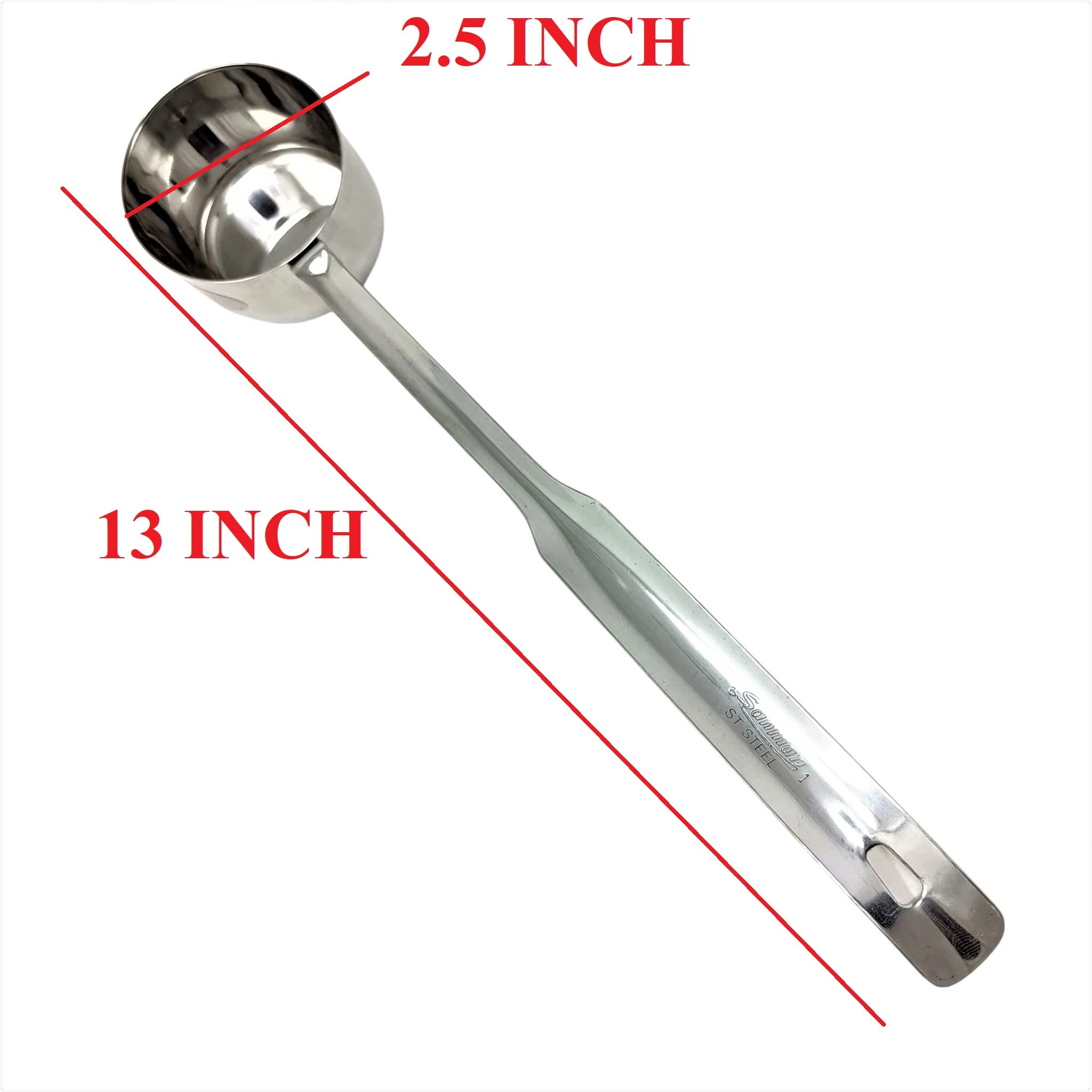 2 Oz Steel Pouring Ladle With Spout - For Melting, Casting, & Removing Slag From Metals