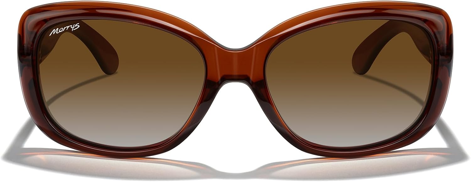 MERRY'S Polarized Oversized Butterfly Sunglasses for Women Vintage Glasses UV400 Protection for Driving, Golf, Outdoor S6101 - Image 2