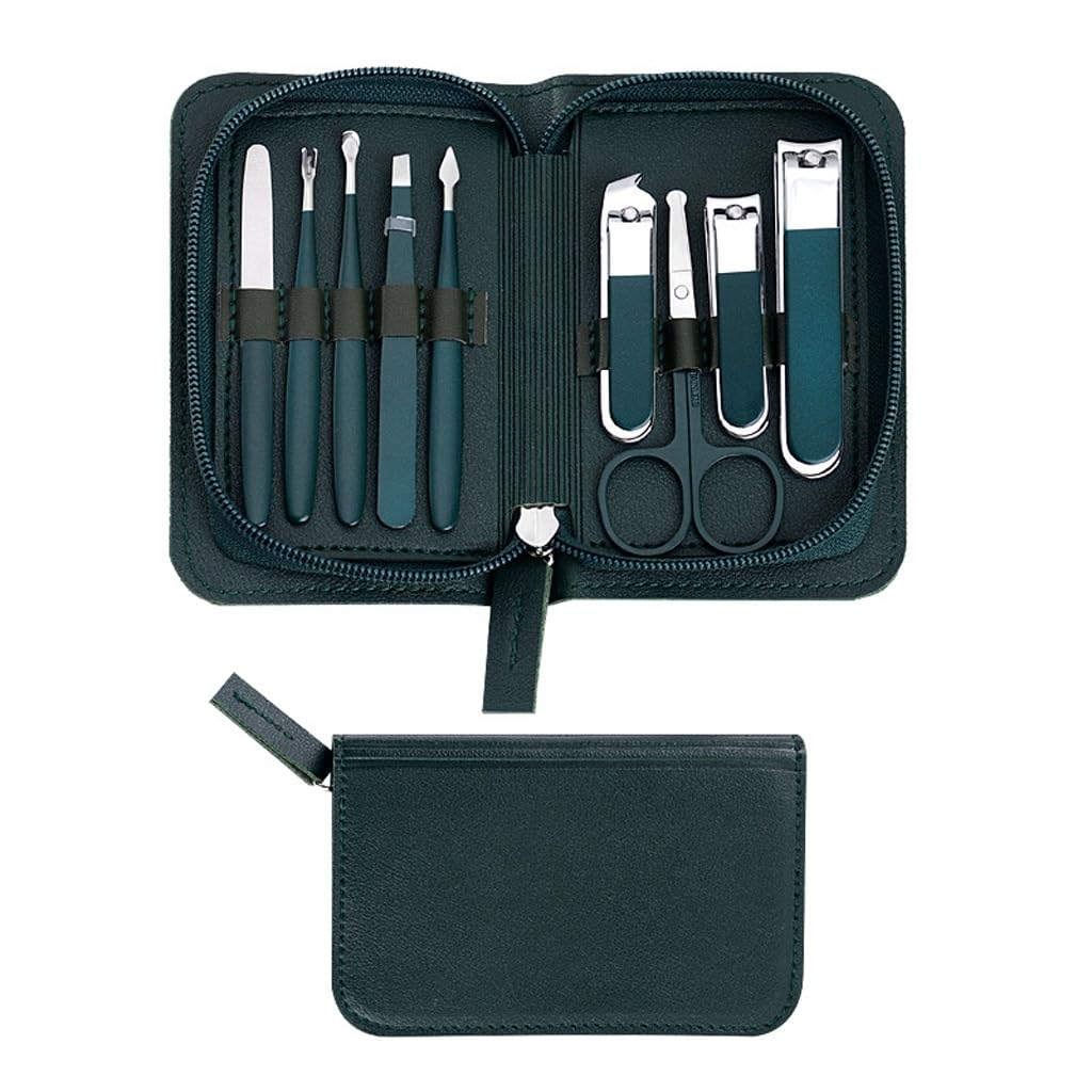 Nail Clipper Set with 9-Piece Zipper and Clippers
