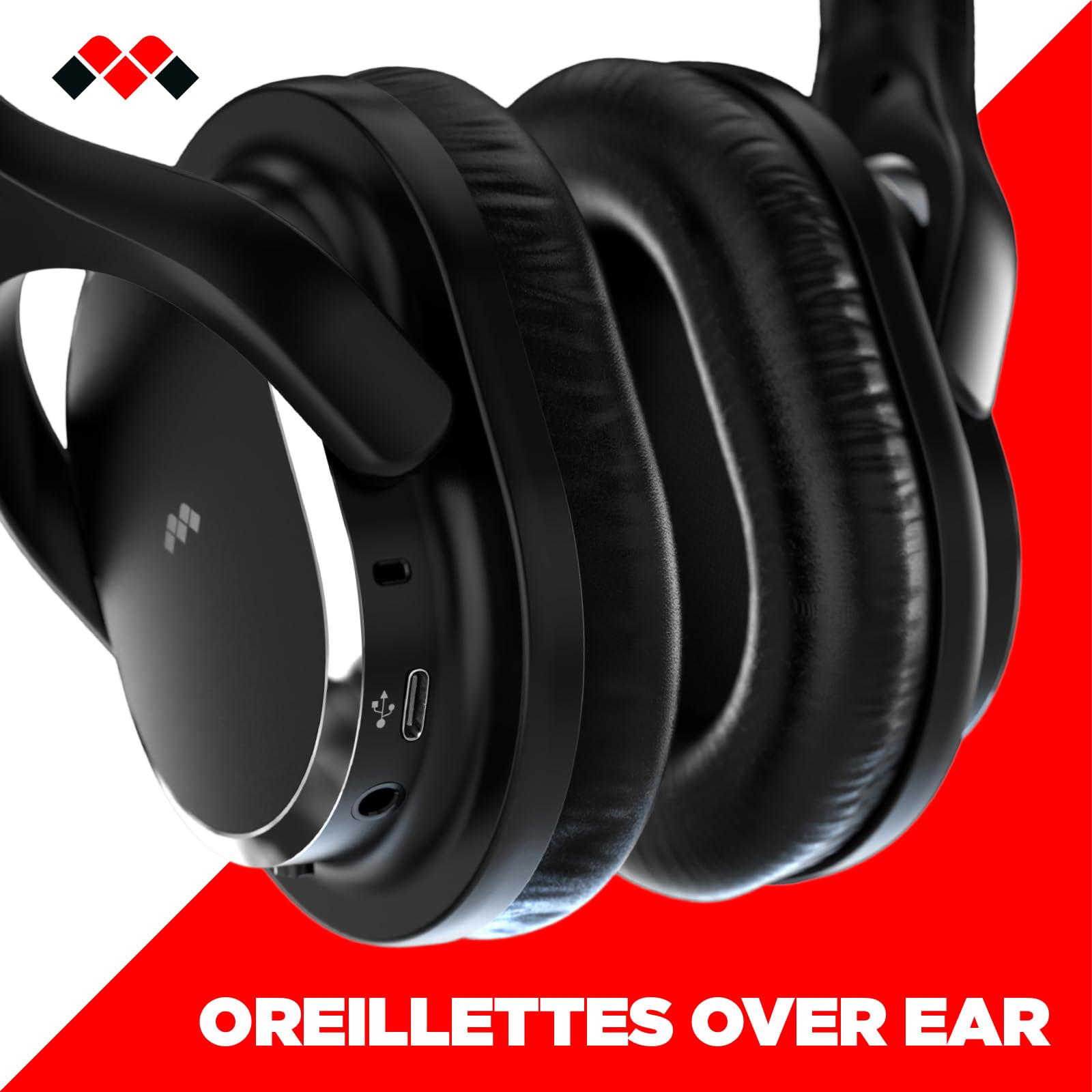 Meliconi HP600 Pro Casque Noir